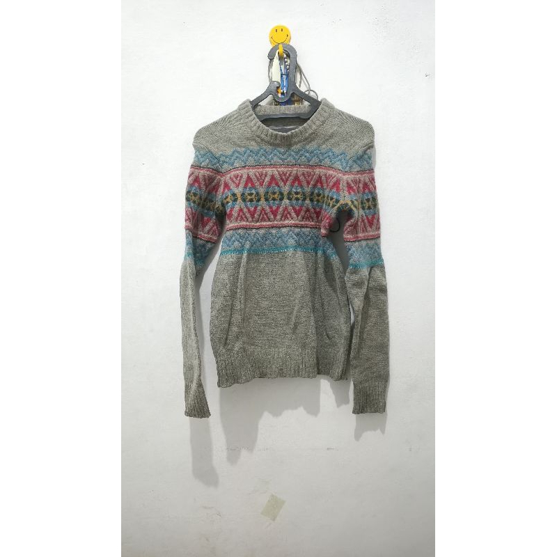 preloved sweater kepang