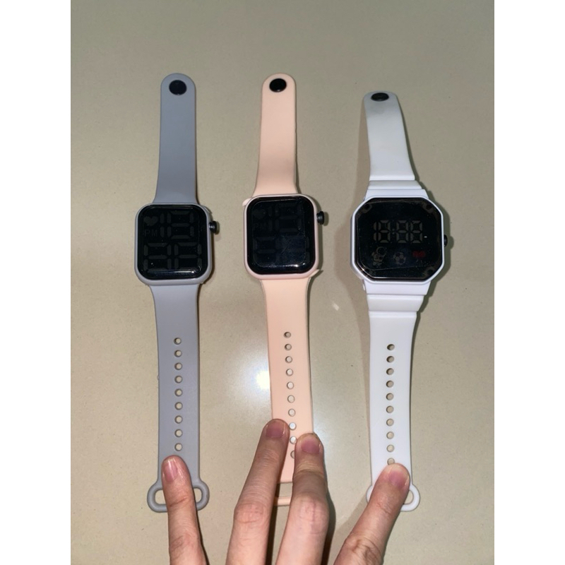 Jam Tangan Pria / Wanita / Laki-laki / Perempuan / Remaja / Anak-Anak Jam Tangan Digital Anti Air