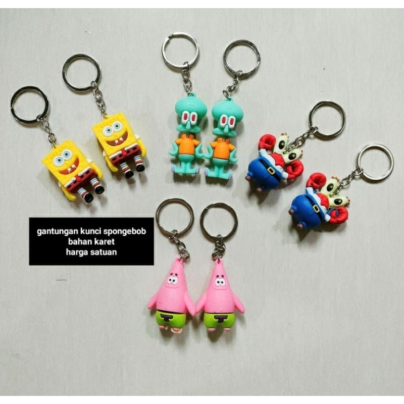 Gantungan kunci karakter Spongebob