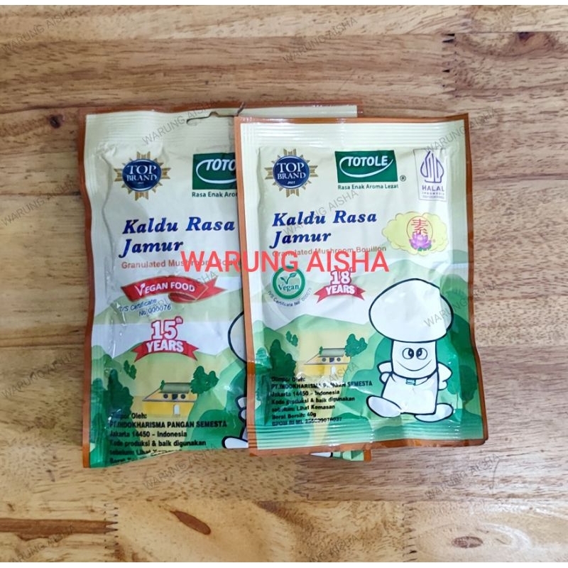 

Kaldu Rasa Jamur Totole Aneka Varian