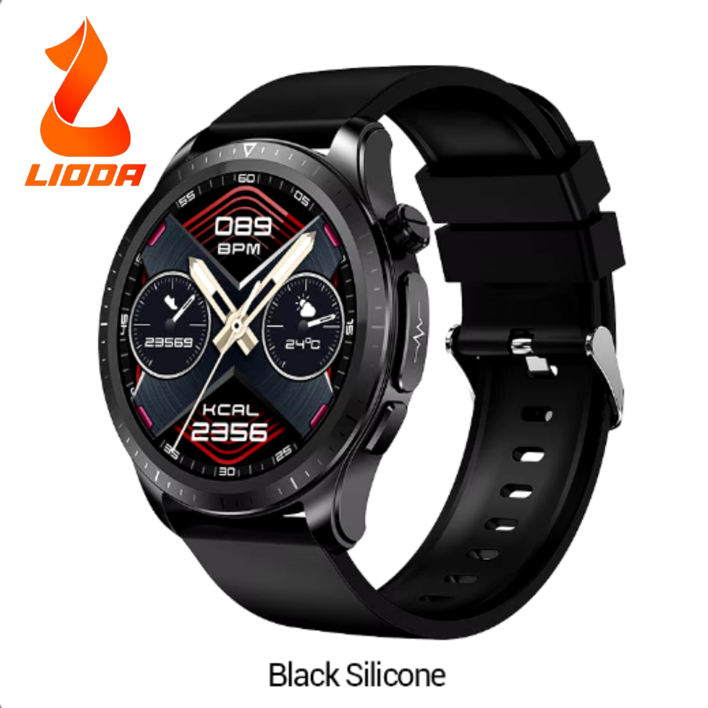 Lioda E420 Jam Tangan Smartwatch Multi Health Tracker Detak Jantung Tekanan Darah ECG Gula Darah