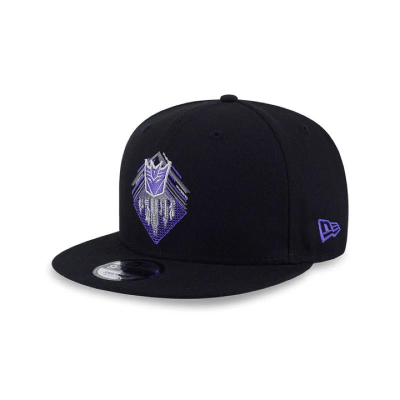 TOPI NEW ERA X TRANSFORMERS ONE DECEPTICON BLACK 9FIFTY CAP