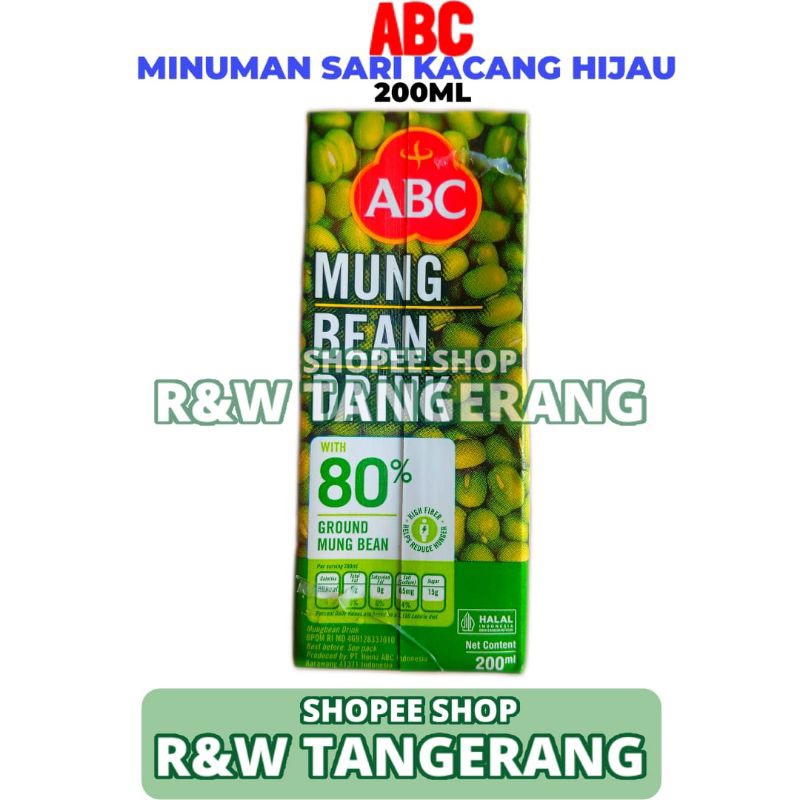 

Minuman Sari Kacang Hijau ABC 150ML