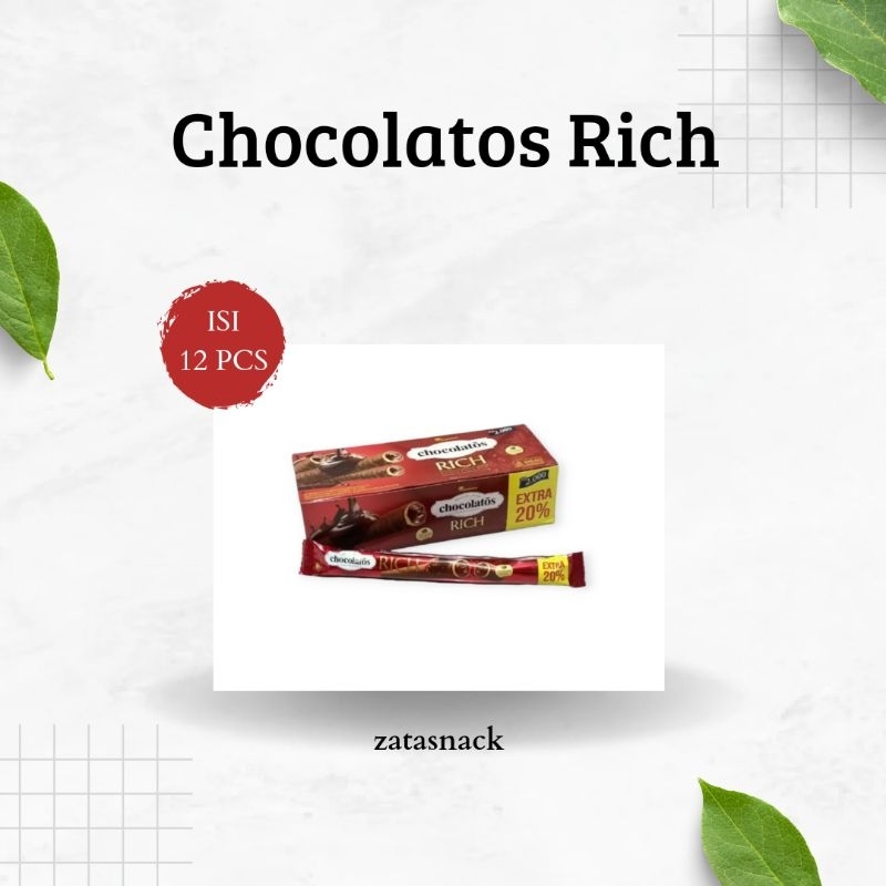 

Chocolatos Rich isi 12pcs