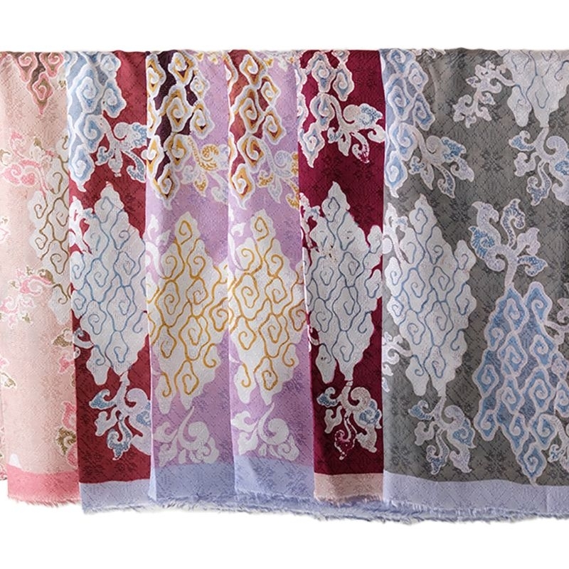 Kain Batik Cap MEGA MENDUNG bahan Fiskos