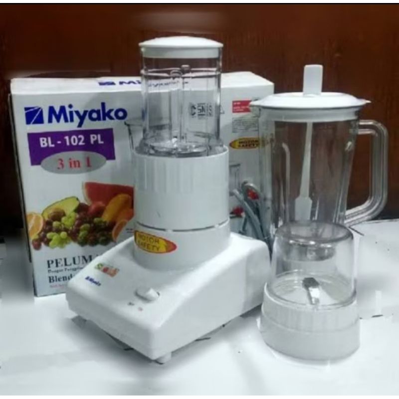 Miyako blender BL 102 PL / Blender miyako 3 IN 1 / Blender Miyako / Blender plastik Miyako