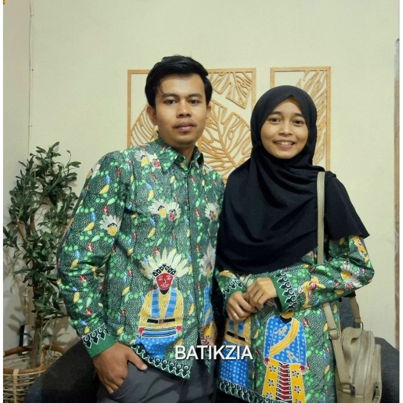 BATIK ADMINITRATIF JAKARTA SELATAN / BATIK ONDEL-ONDEL /KAIN BATIK ADMINITRATIF JAKARTA SELATAN