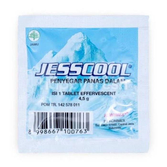 

JESSCOOL EFFERVESCENT 1 TABLET