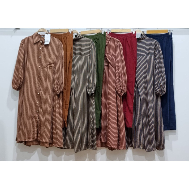 ONE SET TUNIK SALUR ZARA