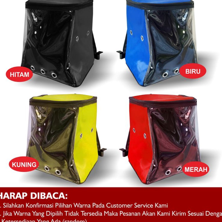 Kejutan Meriah  tas kucing ransel hewan burung dll