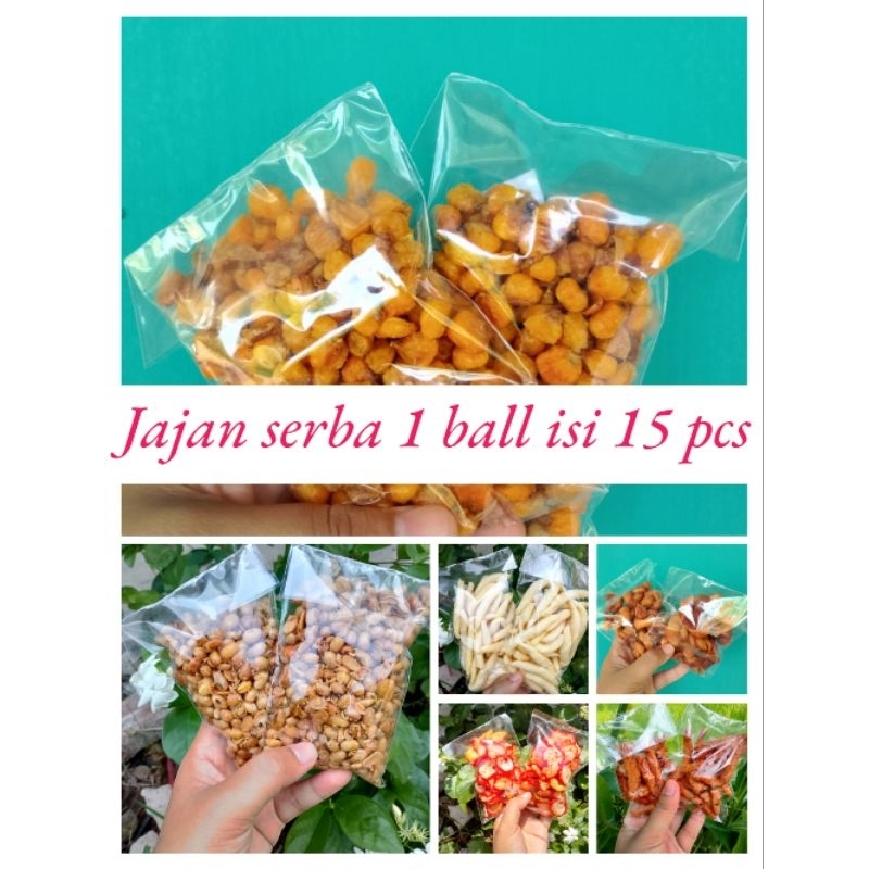 

Jajan snack murah viral 1 ball isi 15 pcs