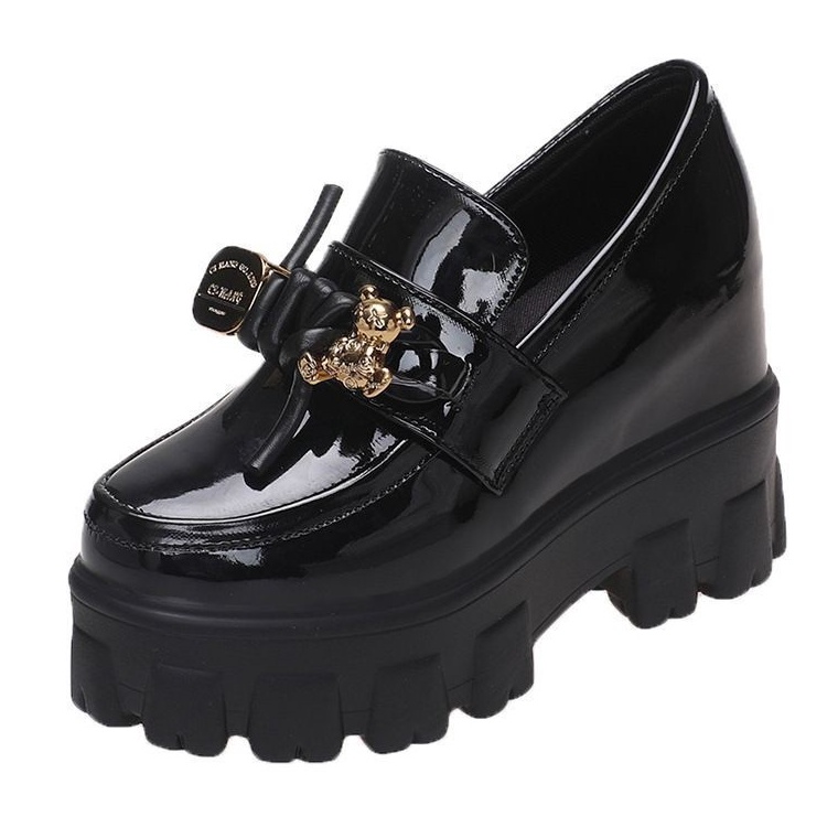 Paling Disukai JY 1493 Sepatu Wanita Heels Hak 763 Heel 11cm Korea style Bear Boots tinggi Ringan EL