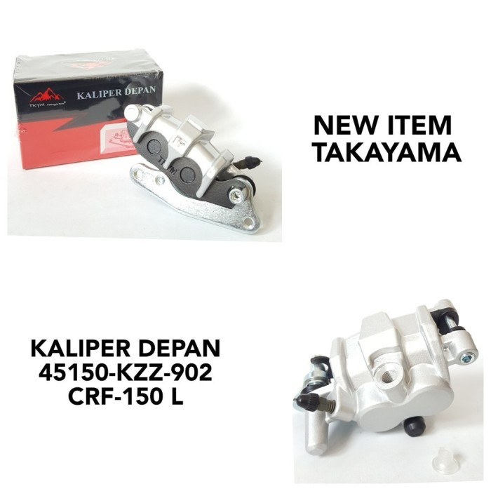 KALIPER DEPAN (SILVER) HONDA CRF 150L [45150-KZZ-902]