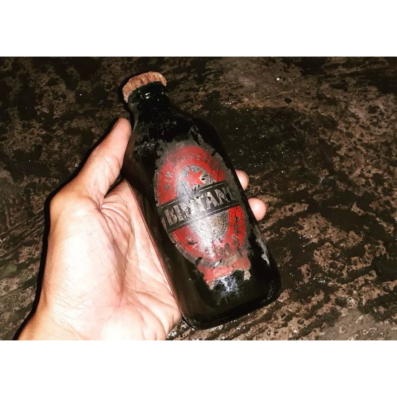 botol minuman bir jadul