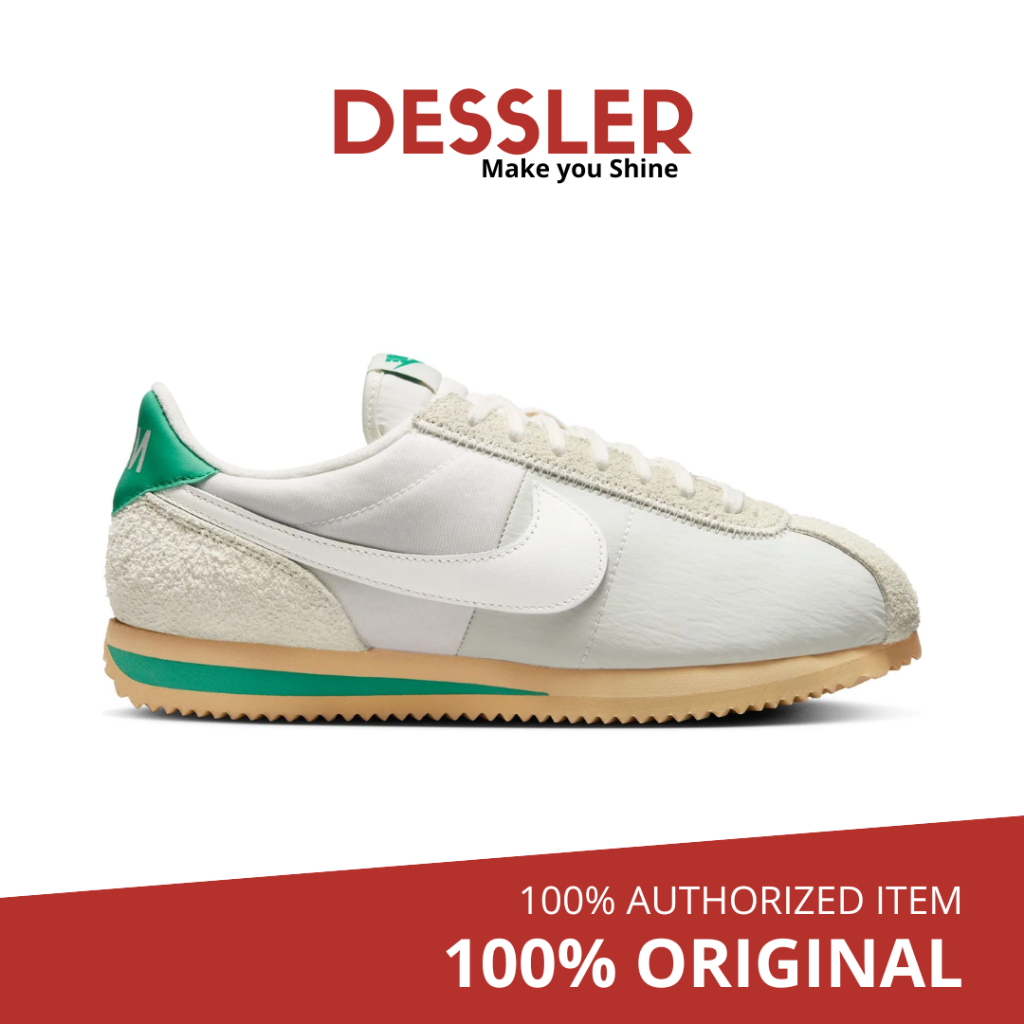 Nike Cortez Premium W - Sail and Stadium Green Coconut Milk