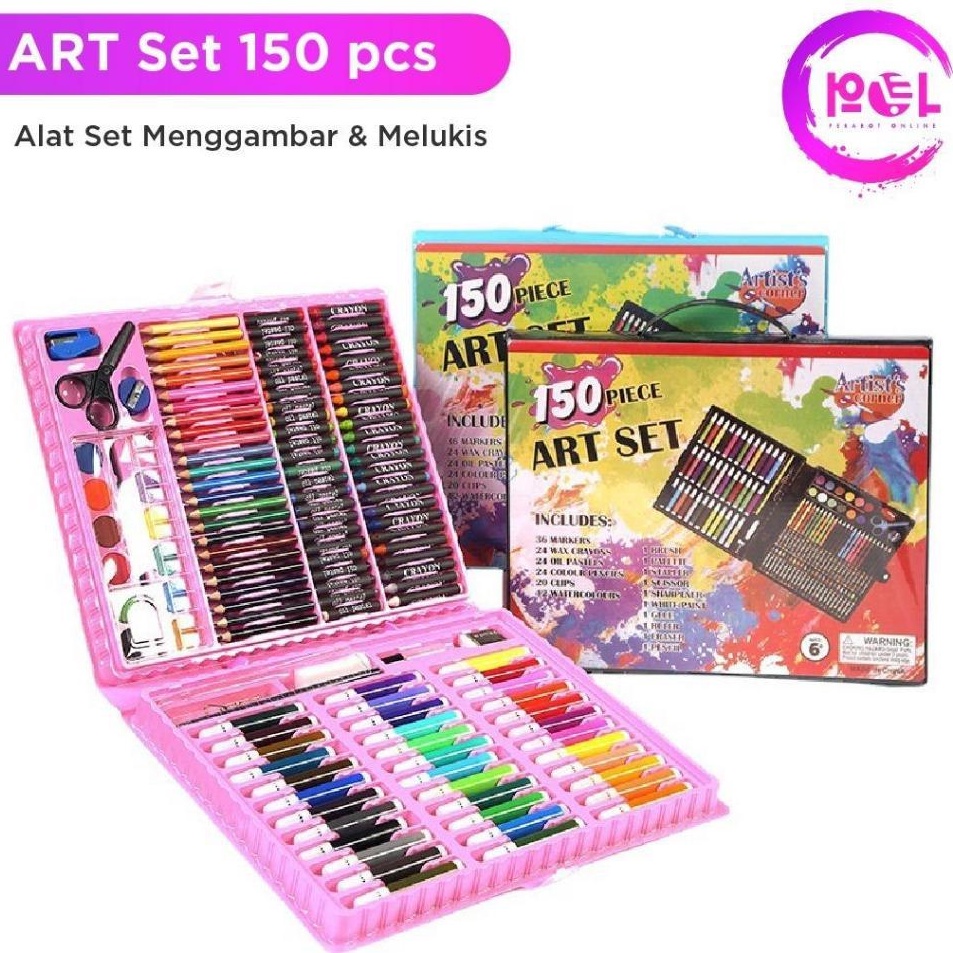 

Murah Hemat Crayon Set Anak 15 Pcs Alat Menggambar Melukis Mewarnai Pensil Warna