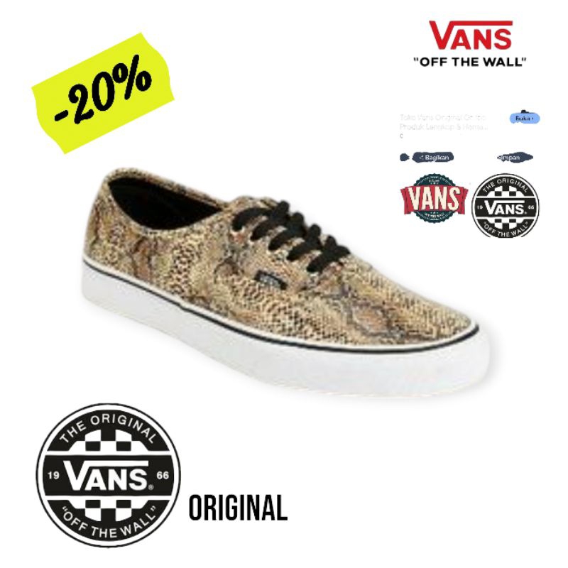 vans sneake original /sepatu cewek/vans