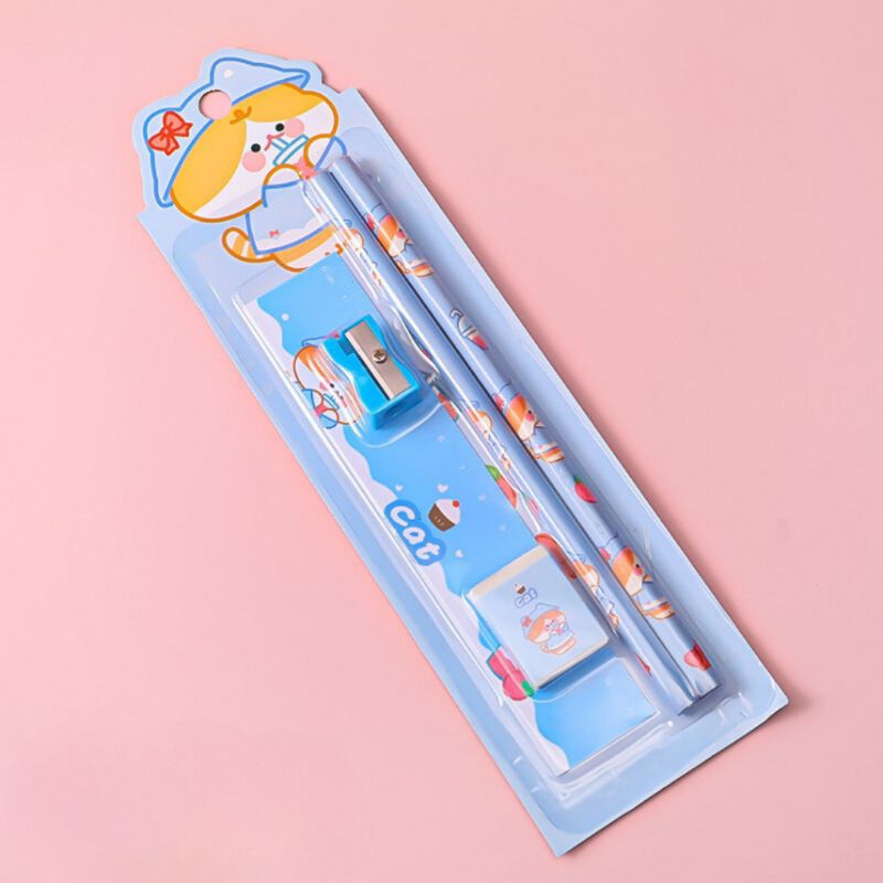 

Set paket alat tulis sekolah 5in1 stationary school