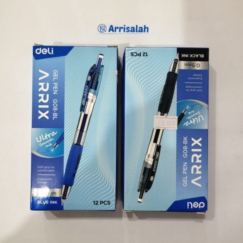 

Pulpen / Pen Deli Arrix G08-Bk