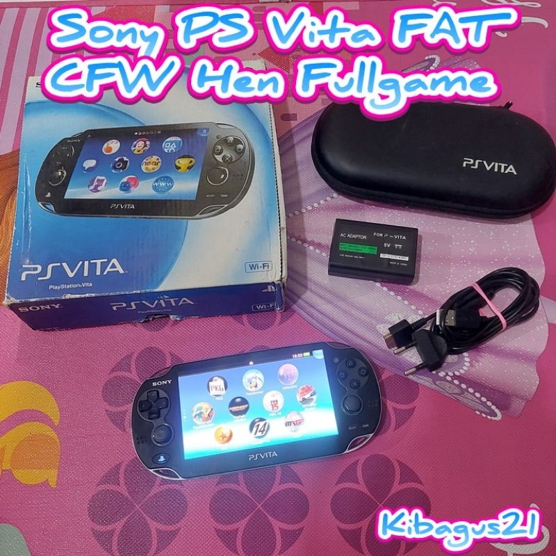 PS Vita FAT CFW 64GB Fullgames