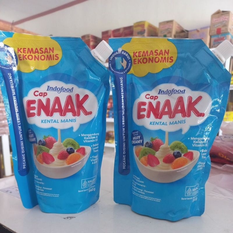 

Cap Enak Kental Manis Pouch 545g