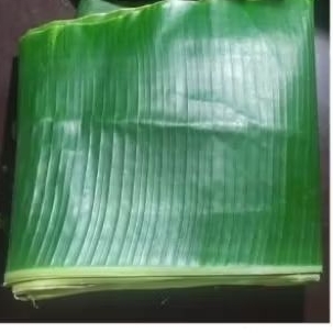 

daun pisang batu asli bukan daun pisang buah 1 lepit isi 18 lembar