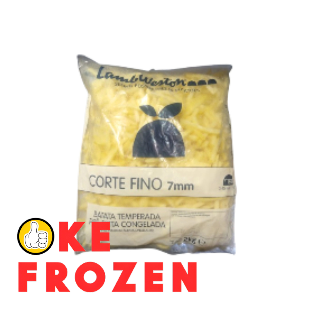 

LAMBWESTON SHOESTRING 7/7 2KG / KENTANG GORENG / FRENCH FRIES