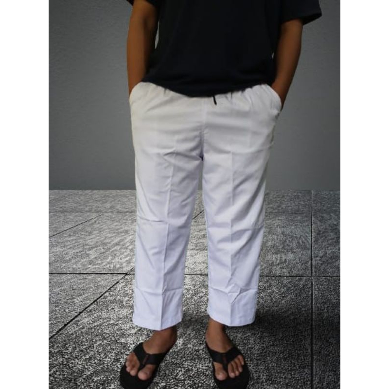 CELANA SIRWAL cinos pants/CELANA CINGKRANG CINOS PUTIH POLOS