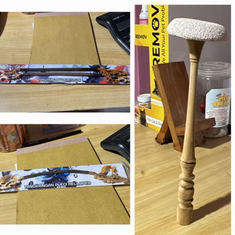 Tangkringan untuk burung konin / sogon / pleci / branjangan