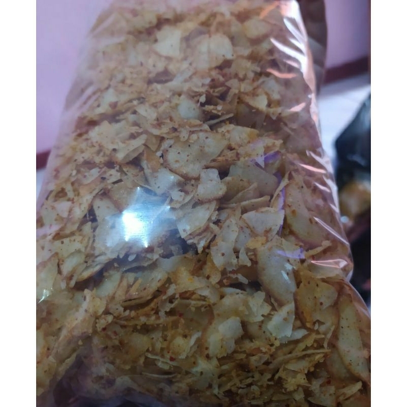 

Keripik patahan kusuka Pedas 500gr