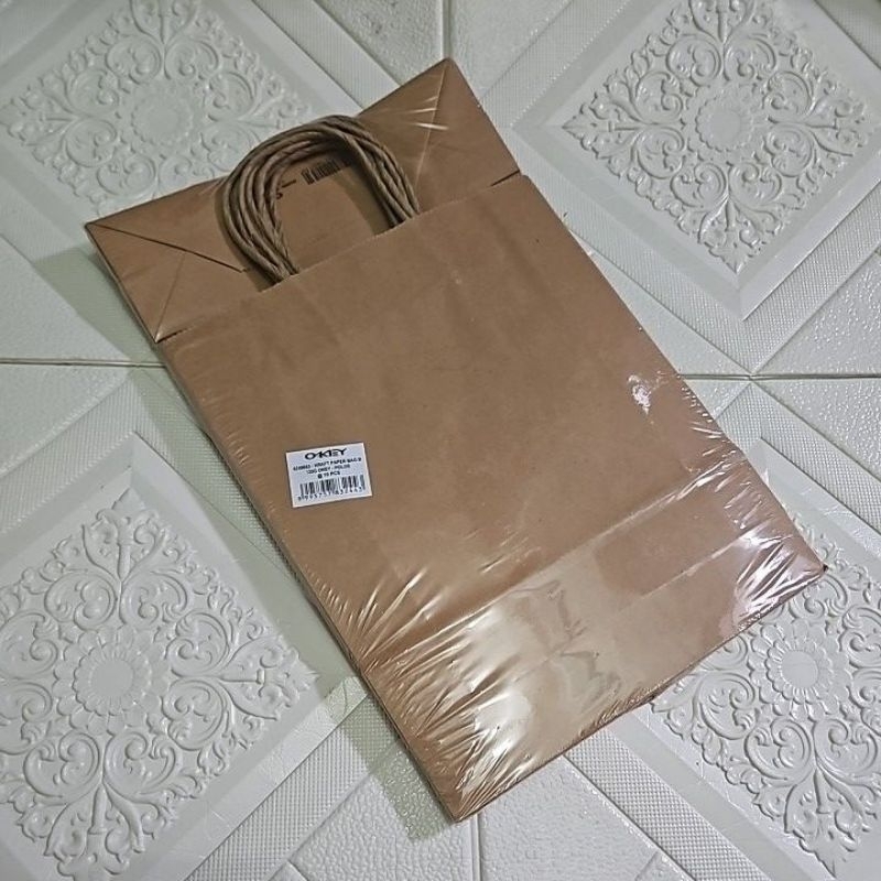 

Tas tali coklat okey ukuran B 29 × 24 × 8 cm isi 10