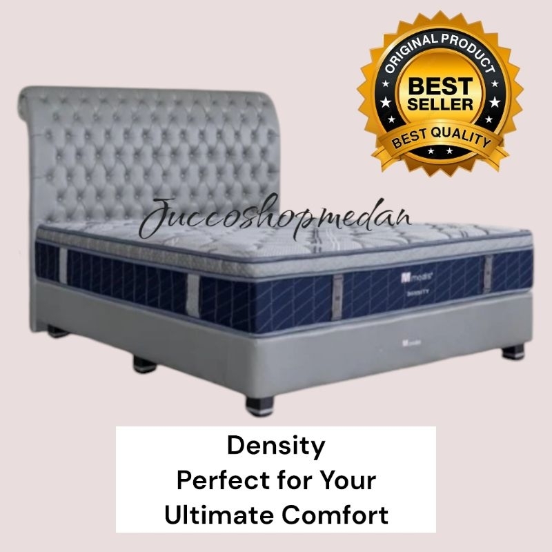 [ Jucco ] Springbed Modis Density 180x200 - Matras Murah Modis 200x200 - Springbed Fullset original 