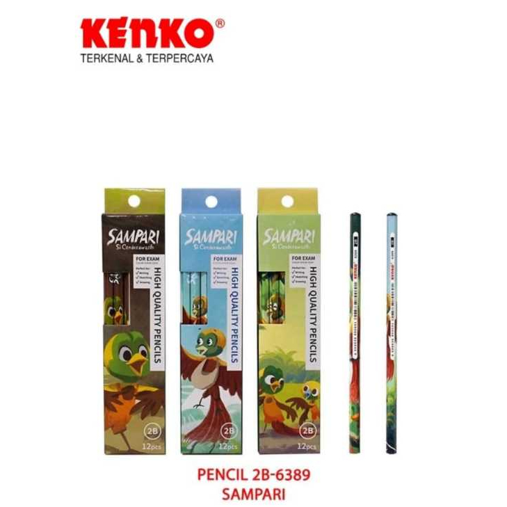 

KENKO SAMPARI PENCIL 2B-6389 - 1 LUSIN