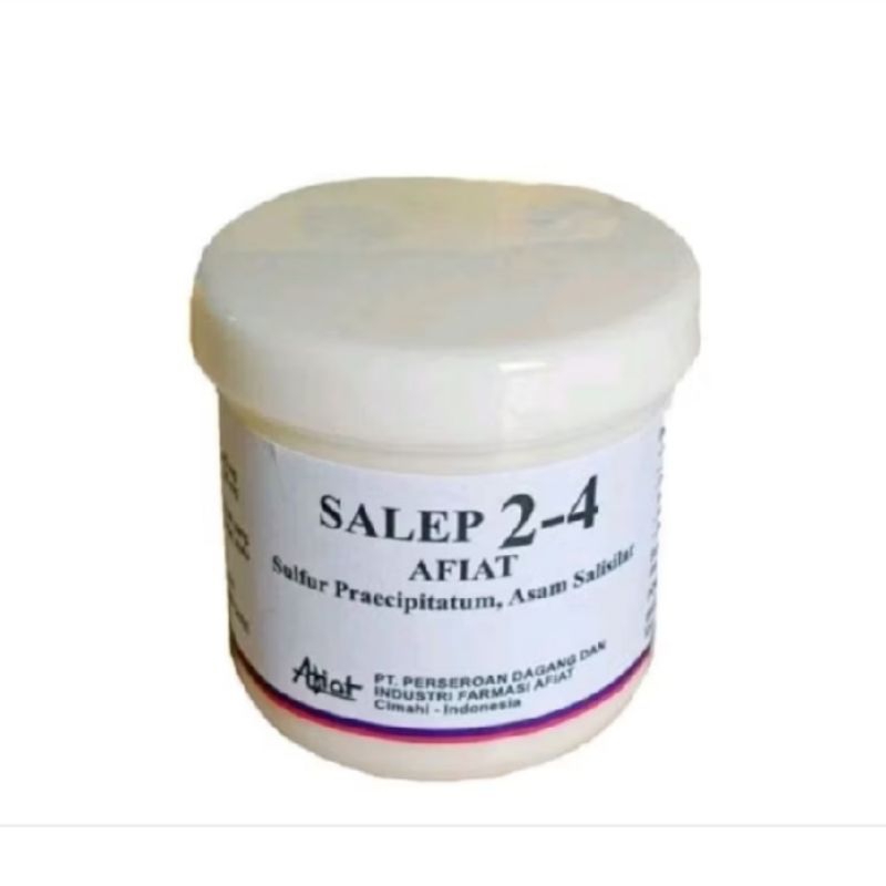 Salep 2-4 Afiat 15 gr ORIGINAL/Salep 24 Afiat/Salep Putih/Salep Jamur/Salep Gatal/Salep Untuk Panu K