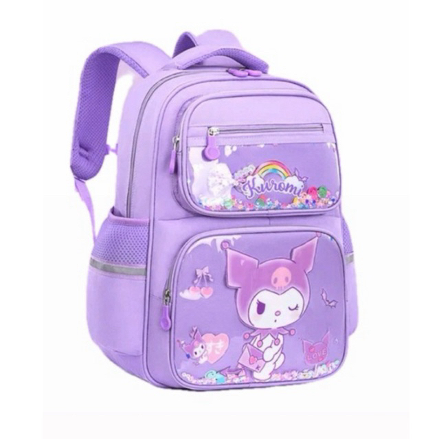 Tas Sekolah Anak Prempuan SD SMP Model Kuromi Chinamorol Terbaru Viral Sekarang