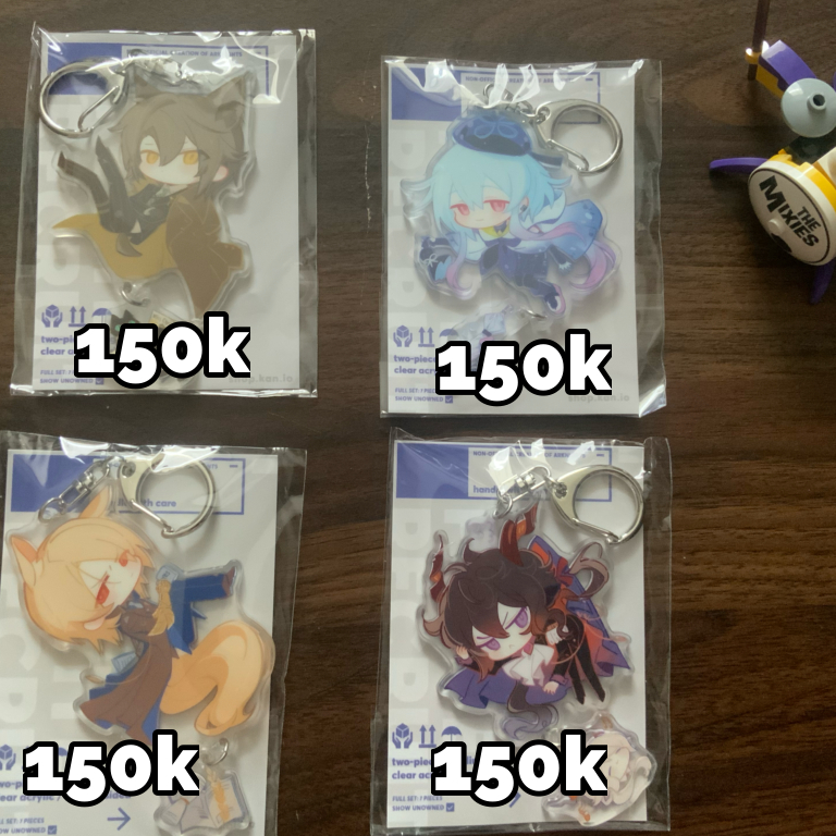 Arknights fanmerch keychain by Puzzle artist (ORIGINAL)