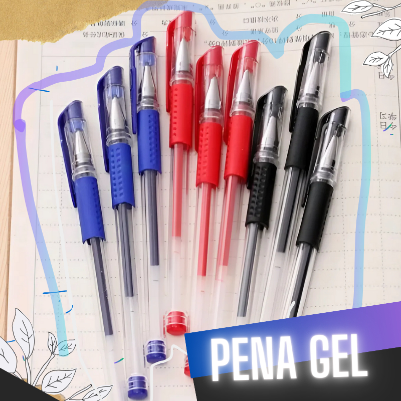 

Pena Gel 0.55mm Standard Pulpen Gel Standard Bolpoin Cair Alat Tulis Sekolah Bolpen Warna Hitam Biru Merah Murah