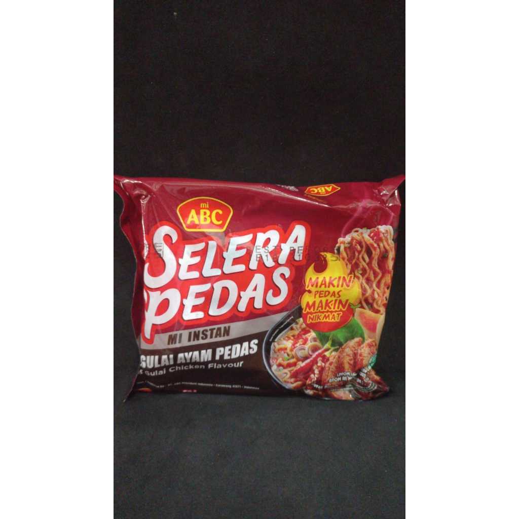 

MIE ABC SELERA PEDAS RASA GULAI AYAM PEDAS 70GR