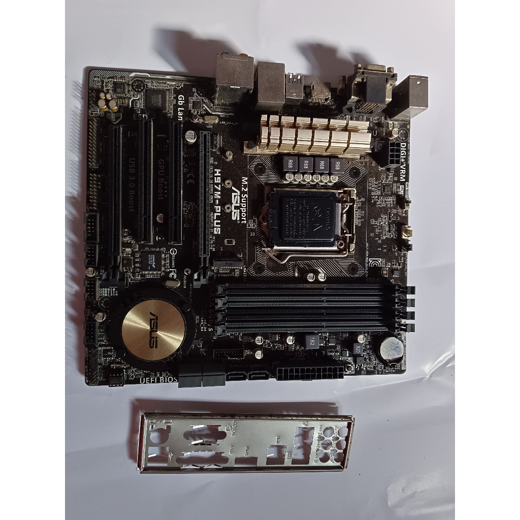 motherboard asus h97m plus soket 1150
