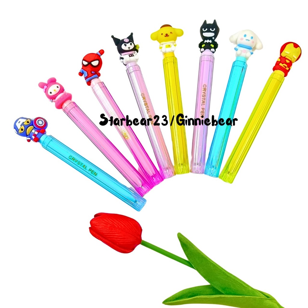 

bolpen crystal / bolpen imut karakter sanrio and friends (HXC 288)