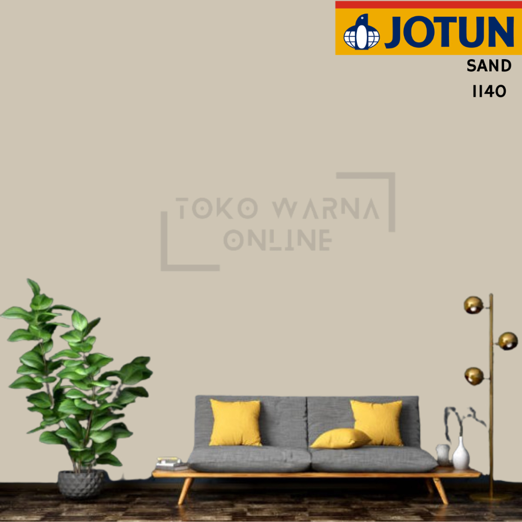 CAT TEMBOK INTERIOR JOTUN SERIES - SAND 1140 (GALON)