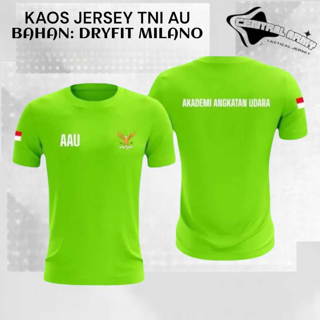 QH KAOS JERSEY AAU NEW 2024 /KAOS OLAHRAGA AKADEMI ANGKATAN UDARA /KAOS DALEMAN AKADEMI BAHAN DRYFIT