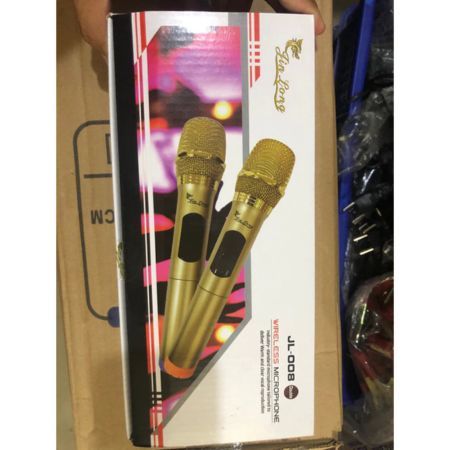 Microphone Wireless Jinlong Jl-008 Single dan doble Tanpa kabel