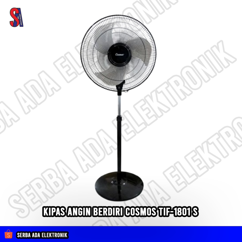 Kipas Angin Berdiri Cosmos TIF-1801 S