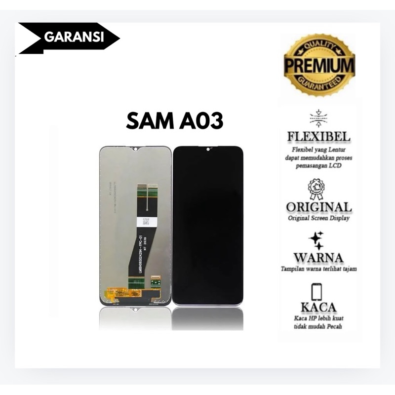 LCD TOUCHSCREEN SAM A03 FULLSET ORIGINAL/LCD ORGINAL SAM A03