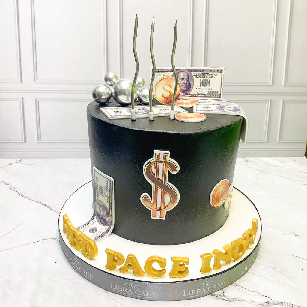 

Kue ulang tahun/Kue birthday/Cake custom birthday/Cake ultah/Kue tema Dollar