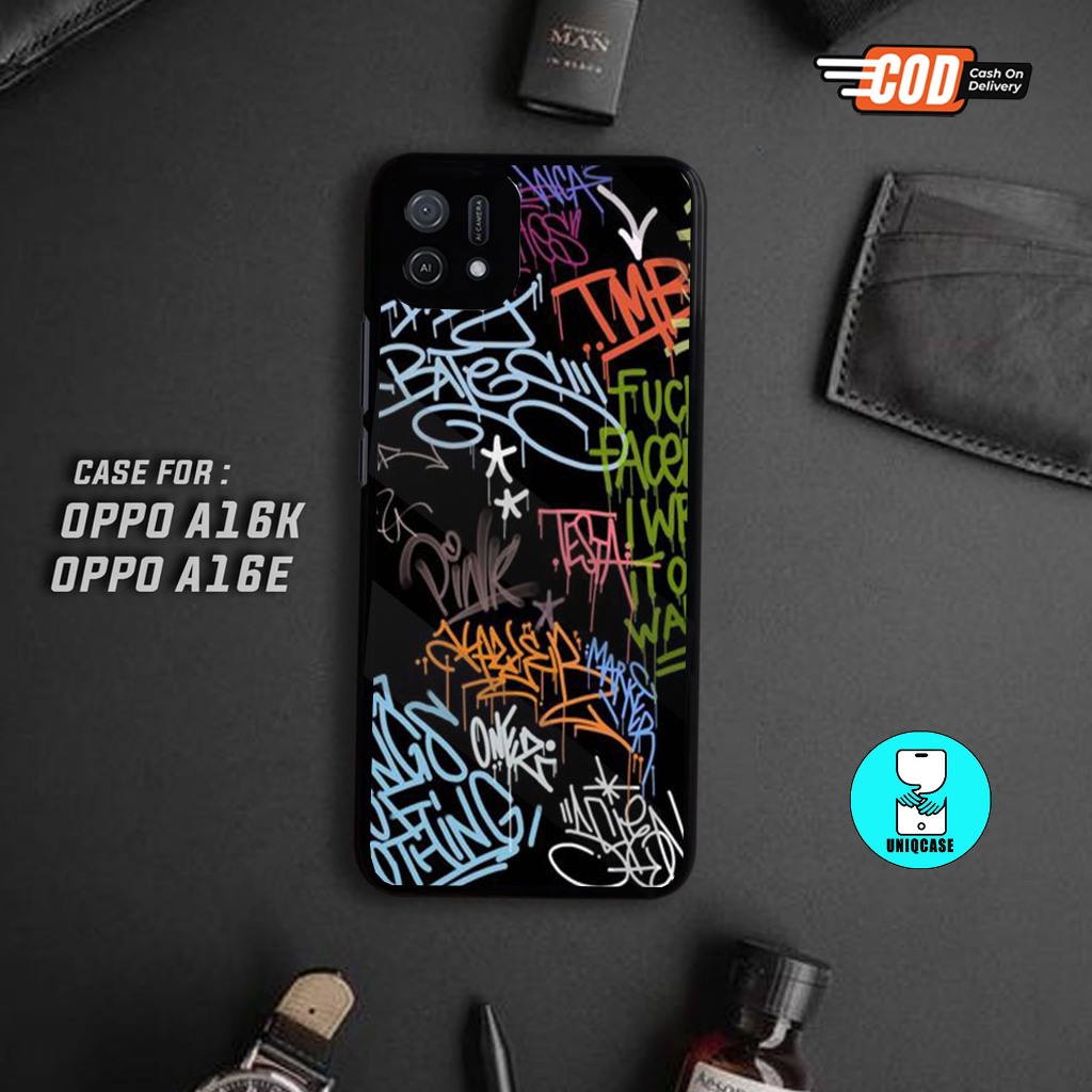 UNIQ CASE SOFTCASE GLOSSY (KACA KILAU) OPPO A16K / OPPO A16E dan ALL TYPE SMARTPHONE & ANDROID - Cas