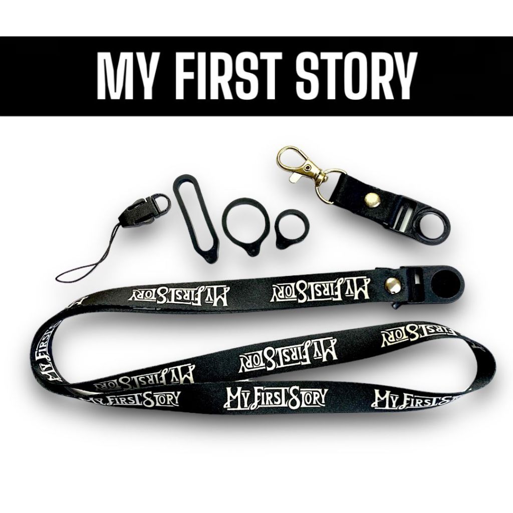 Lanyard MY FIRST STORY Gantungan HP Pengait Besi