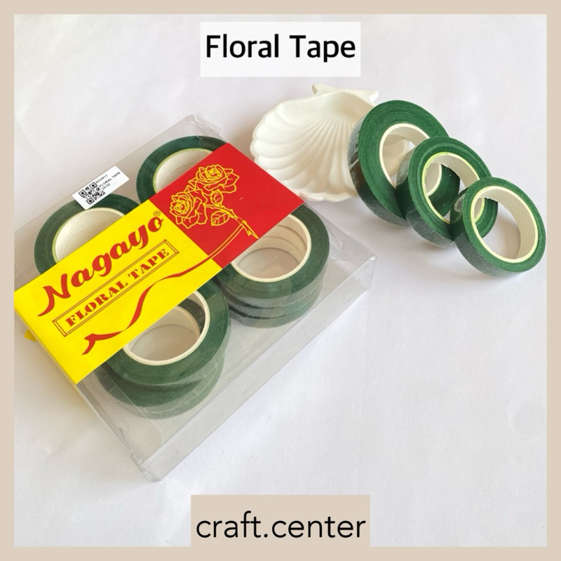 

Floral Tape Kecil | Isolasi Bunga | Solasi Bunga | Selotip Hijau Bunga