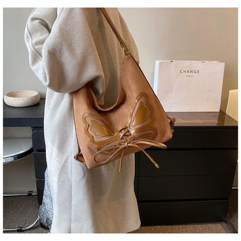 Tas Bahu Kulit Wanita 2in1 Tas Ransel Cewek Gendong Tas Wanita Tote Shoulder Bag GT 219
